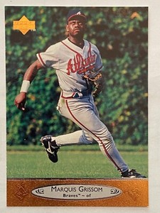 1996 Upper Deck #8 Marquis Grissom Atlanta Braves