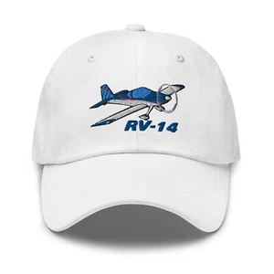 Gorra clásica bordada para avión Flyboy Toys Van's RV-14 - agrega tu N# - Imagen 1 de 22