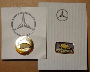 MK57 2x Mercedes-Benz A-Klasse Pins Werbepins - Picture 1 of 3