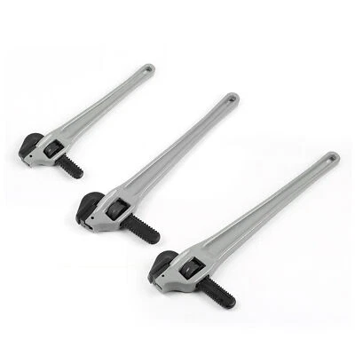 Professional Heavy Duty Plumbing Wrench with Floating Hook Jaw for Secure Grip - Image 1 of 4