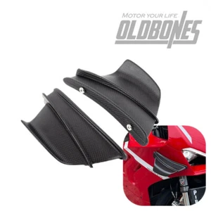 100% Carbon Fiber Winglets Air Deflector Matte For Ducati  Panigale V4 2018 2019 - Picture 1 of 10