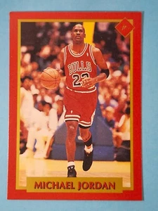 1991 Tuff Stuff Jr Michael Jordan Chicago Bulls #1 hand-cut 🏀 - Bild 1 von 2