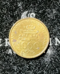 VIETNAM KM72 2003 XF-SUEPR FINE CIRCULATED 1000 DONG COIN - Picture 1 of 2