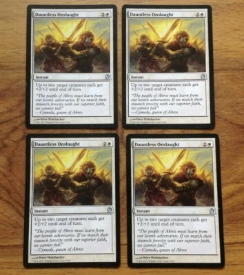 4 x Dauntless Onslaught - MTG. Free UK Postage - Image 1 of 3