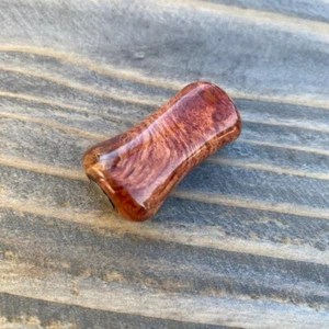 [FHF] Wood Handle Knob Paddle Type 2 Padouk (“Karin”) (1 piece) F-22 - Picture 1 of 12