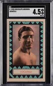 1934 SCHOKOLADE ABESSINIEN LA PORTUGIESESE DI CATANIA LOCATELLI SCG 4.5 - Bild 1 von 2