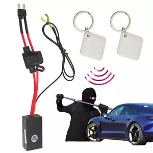 Inmovilizador Inalámbrico Coche Bloqueo Motor Coche Circuito Automático Antirrobo Corte H3C5 - Imagen 1 de 12