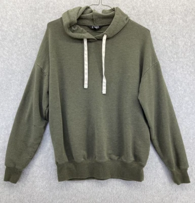 Suéter Buffalo David Bitton Verde Oliva Manga Larga Talla XS Sudadera con Capucha Foto 1 de 4