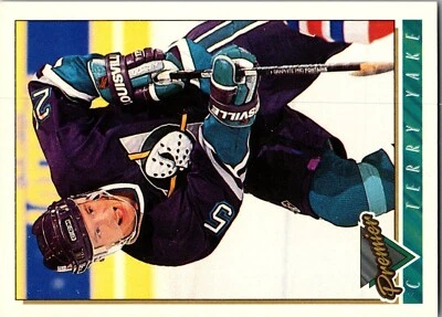 1993-94 Topps Premier - Terry Yake #432 - Image 1 of 2