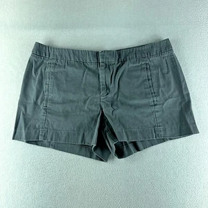 Gap Damen Shorts grau Etikett Größe 10 (33) mittelhoher Bund Canvas 100 % Baumwolle - Bild 1 von 11
