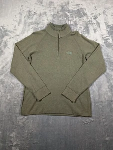 The North Face Quarter Zip Langarm Pullover Herren Gr. Medium Wollmischung - Bild 1 von 9