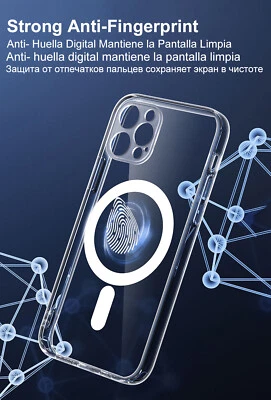 Cover Custodia MAGSAFE per Apple iPhone 14 13 12 Pro MAX Mini Magnetica - Immagine 1 di 4