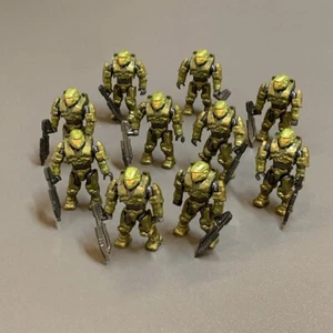 10pcs Wrong Heads HALO Mega Construx UNSC Spartan Marine Soldier Figures Toys  - Picture 1 of 6