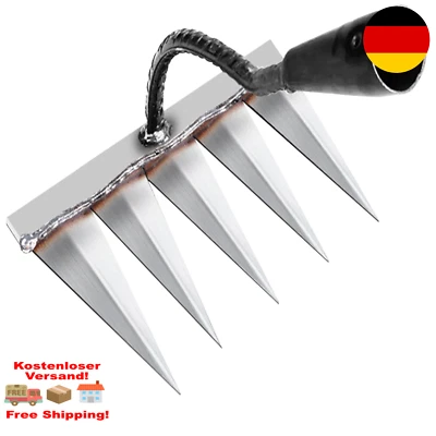 garden harke, rechen garten unkrauthacke, unkraut entferner gerät, gartengerä... - Bild 1 von 4
