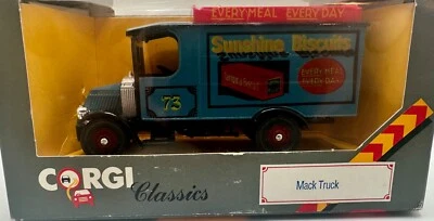 Corgi Classics 1:43 Diecast C906/2 Mack Truck- Sunshine Biscuits 1986 New in Box - Image 1 of 4