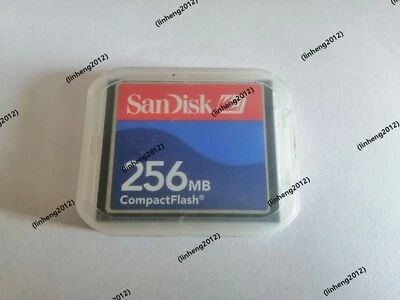 Sandisk compactflash 256MB CF  Card 256MB CF Memory card SDCFJ/SDCFB - Image 1 of 2