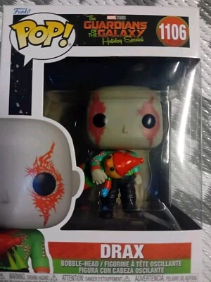 Funko POP! Figura Vinilo Marvel Drax Guardianes de la Galaxia HS #1106 Nueva Foto 1 de 4