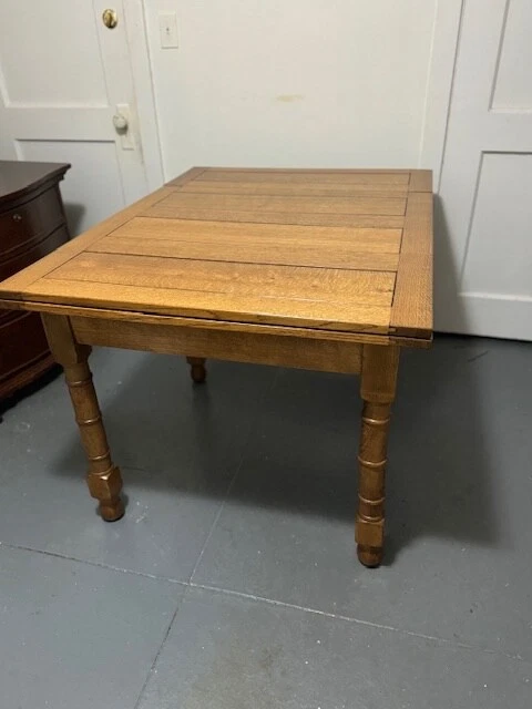 Used Antique English Pub Table.  Restored & Refinished - Image 1 of 4