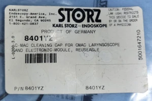 Storz 8401YZ Mac cleaning cap for CMAC Laryngoscope - Picture 1 of 2