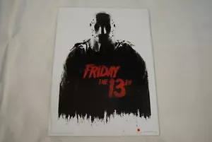 Friday The 13TH Jason Voorhees Film Art Imprimé Affiche Neuf Officiel sans Cadre - Bild 1 von 4