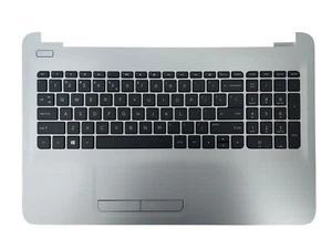 PALMREST + KEYBOARD FOR HP 250 G5 255 G5 NO BACKLIT ORIGINAL US - Picture 1 of 2