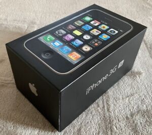 Genuine Apple iPhone 3GS Box & Packaging - Black - 32GB - BOX ONLY