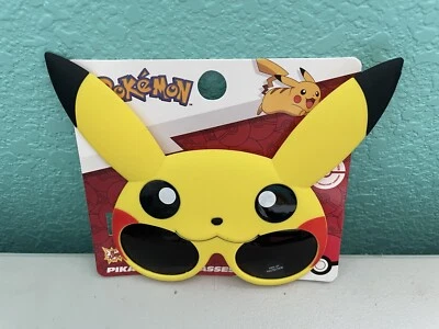 Gafas de sol Pokemon Pikachu Sun-Staches 100 % protección UV/resistentes a las roturas NUEVO Foto 1 de 3