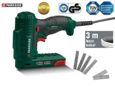 Elektrotacker PHET 15 C2 PARKSIDE Tacker Nagler Inkl. Klammern und Nägel 70W Neu - Bild 1 von 4