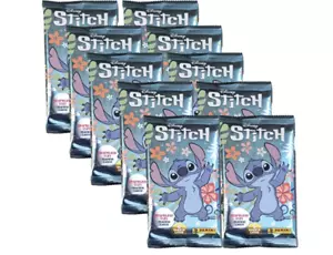 Panini Disney Stitch Trading Cards / 10x Booster Packs 6x Trading Cards Each - Picture 1 of 2