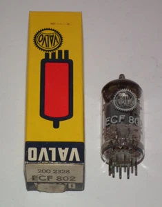 Valvo ECF802 Röhre Tube Radio - NOS in OVP - Bild 1 von 1