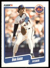 1990 Fleer Don Aase New York Mets #196