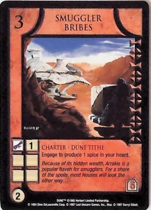 Dune CCG - Eye of the Storm SMUGGLER BRIBES M/GEM MINT Tip Top Shelf - Picture 1 of 1