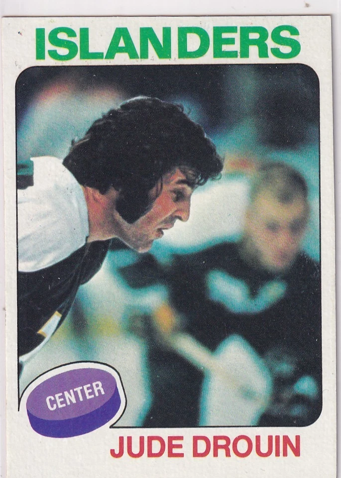 76/77 TOPPS JUDE DROUIN CARD #224 NM-MINT - Image 1 of 1