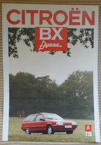 Citroen BX Dyana por Heuliez mercado francés folleto de ventas 1986 - Imagen 1 de 1