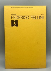 Libro DISCUSSIONE AFI 1970 n. 1, Intervista a Fellini, Terrence Malick, Studi cinematografici - Foto 1 di 5