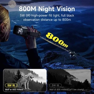 Exceptional For Night Vision Binoculars Zoom for Birdwatching For Outdoors - Picture 1 of 12