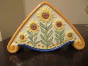 Pfaltzgraff Pistoulet Napkin Holder RARE Jana Kolpen 2002 - Picture 1 of 9