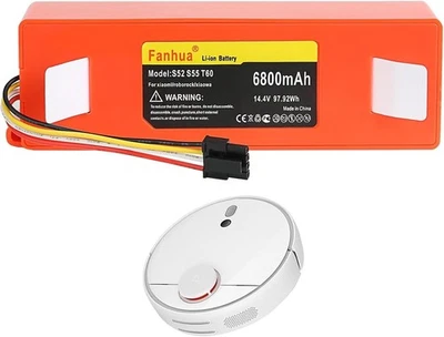 Сменный аккумулятор для Mijia Roborock S50 S51 S55 S5 E20 E25 C10 T6 T60 T65 E4 - Изображение 1 из 4