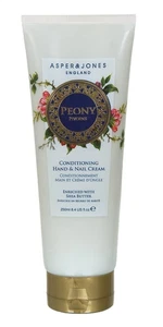 Asper & Jones of England PFINGSTROSE PFLEGENDE HAND- & NAGELCREME 8,4 Unzen TUBE - Bild 1 von 2