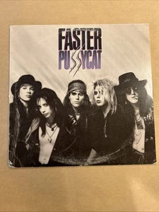 Faster Pussycat Self Titled LP Elektra 960730-1 Original 1987 PROMO Record - Picture 1 of 9