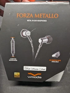 V-MODA Forza Metallo In-Ear Kopfhörer mit 3 Tasten Fernbedienung & Mikrofon - Bild 1 von 3