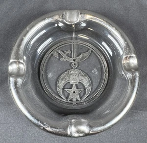 ✨Cenicero vintage con recubrimiento de vidrio/plata esterlina Mascate Santuario 6""✨ - Imagen 1 de 8
