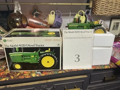 Tractor diésel Ertl John Deere Precision Classics #3 modelo 4020 1:16 Foto 1 de 4