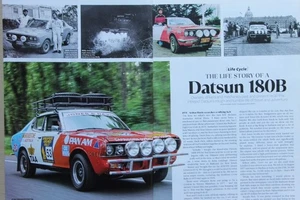 Original CC 2023 extracted mag article: Life Story of a DATSUN 180B - Imagen 1 de 2