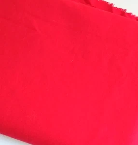 TRUE RED 100% Cotton Lightweight Denim Fabric 42" x 176" Fabric 4.8 Yds - Picture 1 of 4