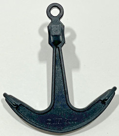 Lego 2564 Ship Boat Anchor Black 1 Top Hole Pirate 6280 6285 7075 6274 6286 4768