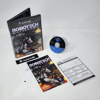 Robotech: Battlecry (Nintendo GameCube) Complete CIB w/Registration Card TESTED - Image 1 of 4