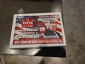 Break Kings Series 2 Donald J. Trump Mega Mystery Box - Picture 1 of 4