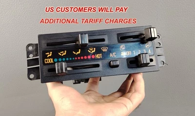 Isuzu NPR AC/Heater Climate Controller Panel AC Panel Switch Unit OEM JDM Used - Image 1 of 4