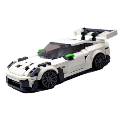 Hot Sale GT3 RS Super Sports Car Model 432 Bricks MOC Build Gift - Image 1 of 4